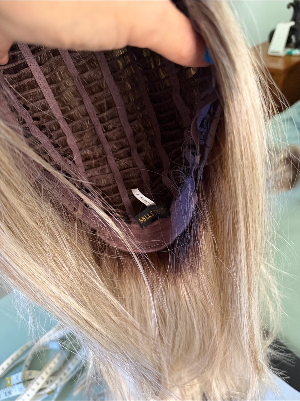 Belle Tress butter beer blonde - approximately 25 inches long - Picture 6 of 10